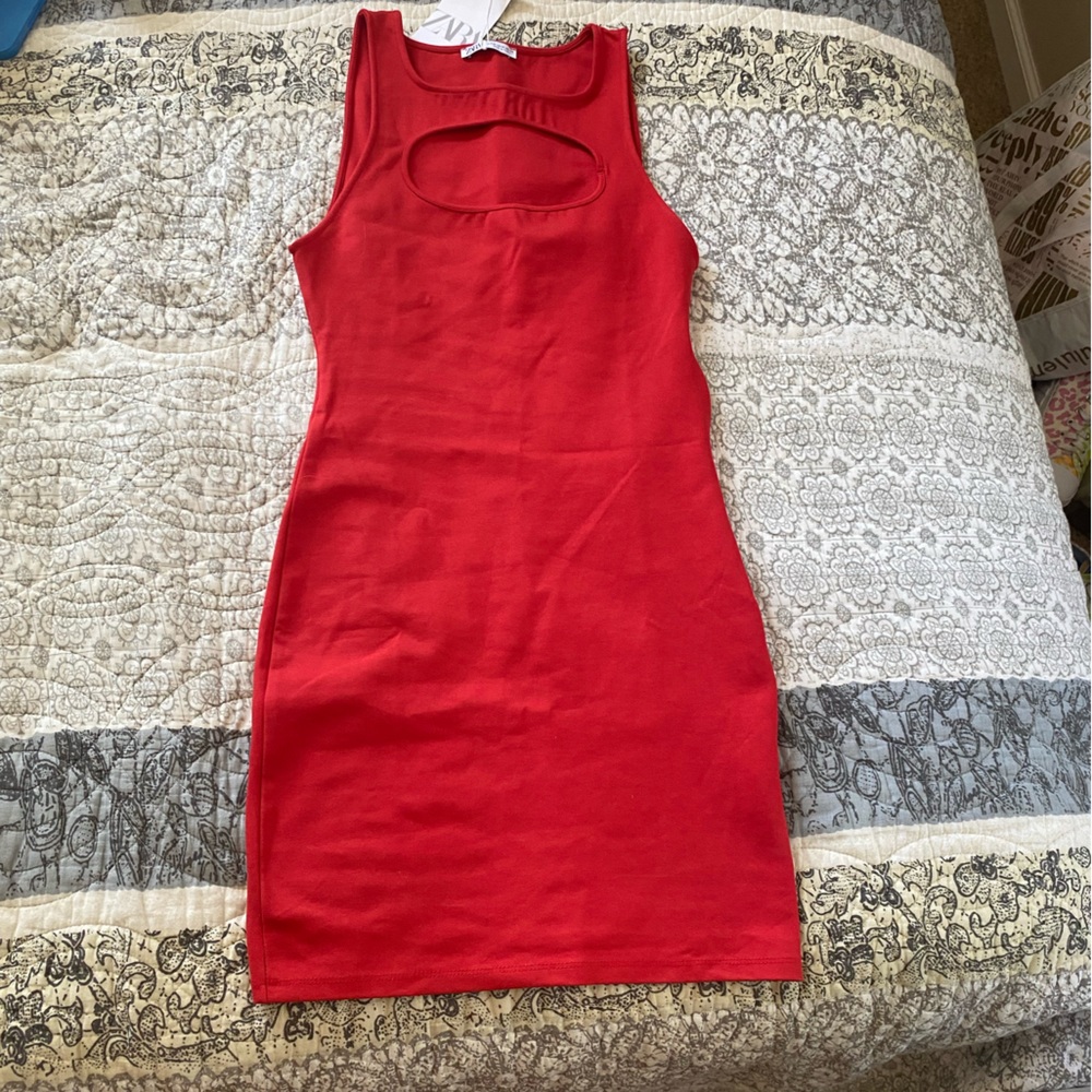 Zara Red Mini Dress